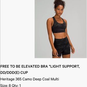 Free to be Elevated Light Support Bra